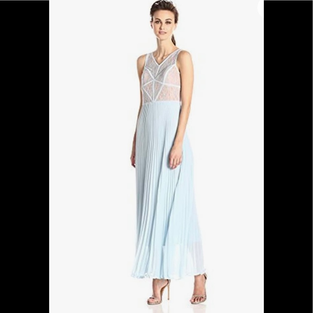 New BCBGMAXAZRIA Women's Rosalie Lace Gown.